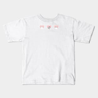 Cats in hearts Kids T-Shirt